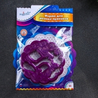 Форма для резных пряников &laquo;Северный олень&raquo;, цвет фиолетовый