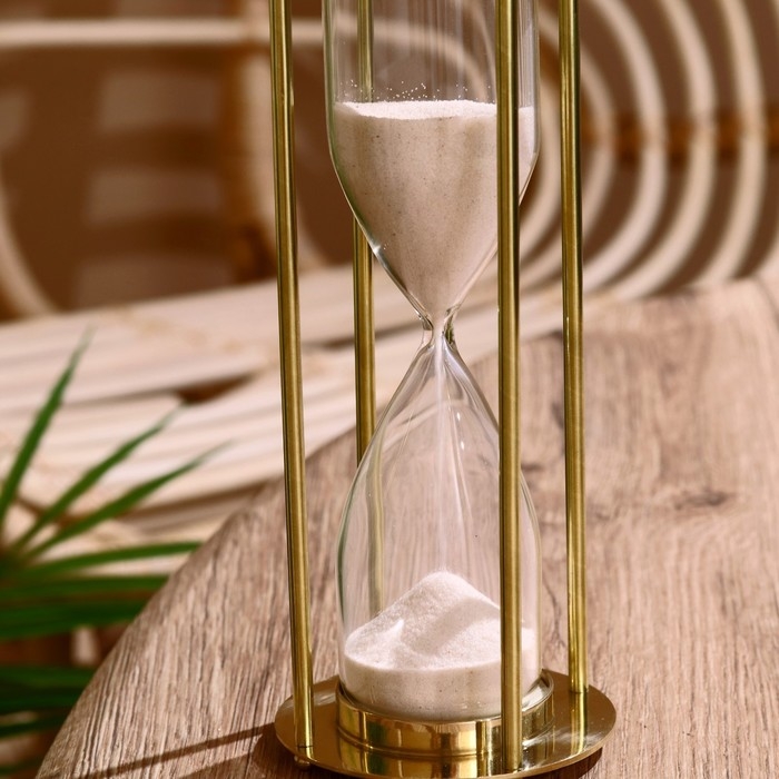 Песочные часы 20х7 см, латунь Песочные часы 20х7 см, латунь