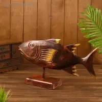 Сувенир на подставке &laquo;Рыба&raquo;, 30&times;8&times;22 см, дерево