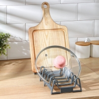 Подставка для крышек и досок разделочных &laquo;Лари&raquo;, 29&times;14&times;6 см, цвет МИКС