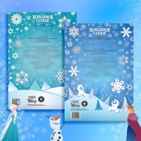 Набор книжек-вырезалок &laquo;Новогодние украшения для окон&raquo;, 2 шт. по 24 стр., А4, Холодное сердце