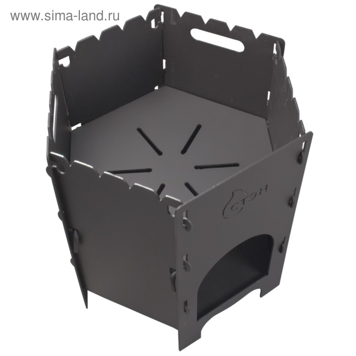 Печь Печь "Казан-Мангал" диаметр 36,5 см, 44 х 39 х 45 см