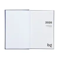 Ежедневник датир 2026г А5 168л б/вин Синий