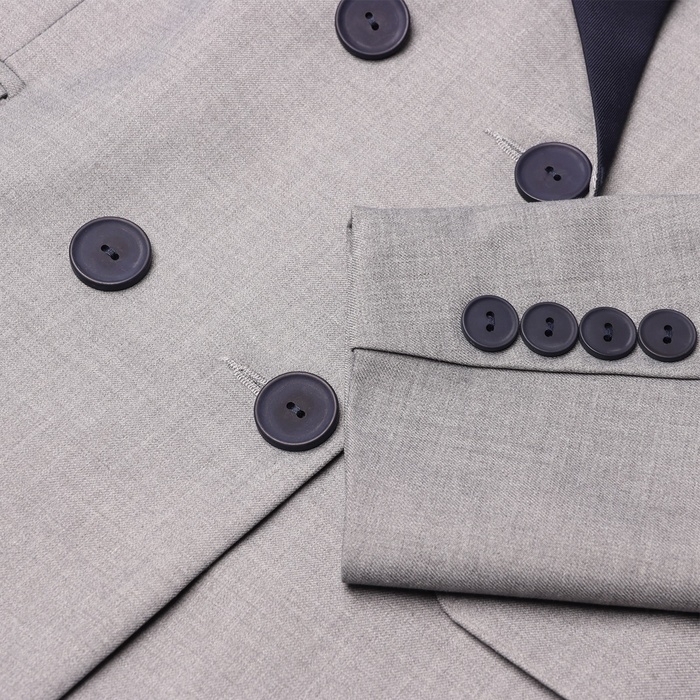 Пиджак женский с контрастным воротником MINAKU: Casual Collection  цвет серый, р-р 42