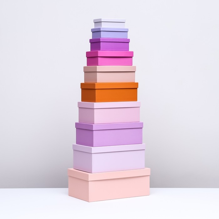 Набор коробок 10 в 1 &laquo;Палитра мечты&raquo;, 32.5 &times; 20 &times; 12.5 - 12&times;7&times;4 см