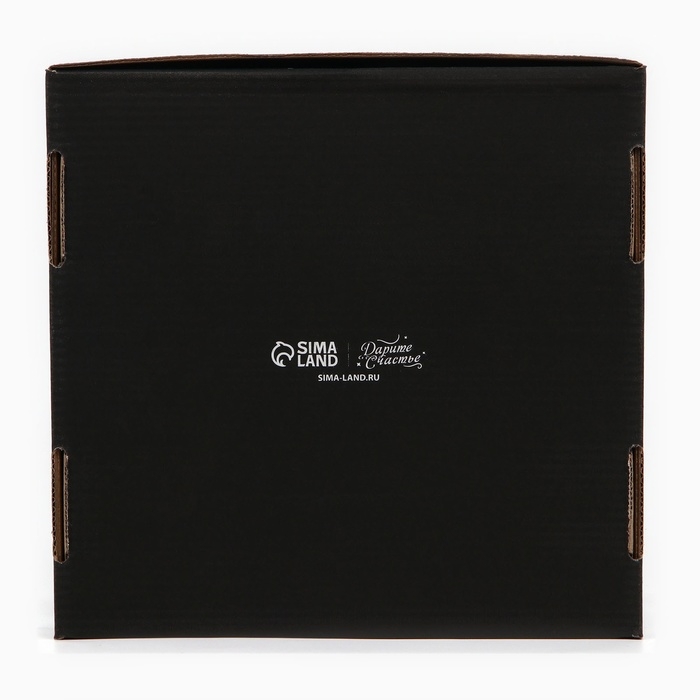 Коробка складная &laquo;С днищем&raquo;, 24 х 24 х 12 см