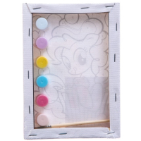 Картина по номерам для детей "Пинки Пай" 21х15 см, My Little Pony