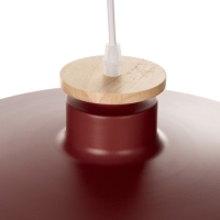 Светильник Timothy 1х40Вт Е27 пр-1м бордовый 32,5х32,5х12см Светильник Timothy 1х40Вт Е27 пр-1м бордовый 32,5х32,5х12см