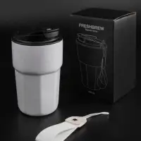 Термостакан Freshbrew, белый