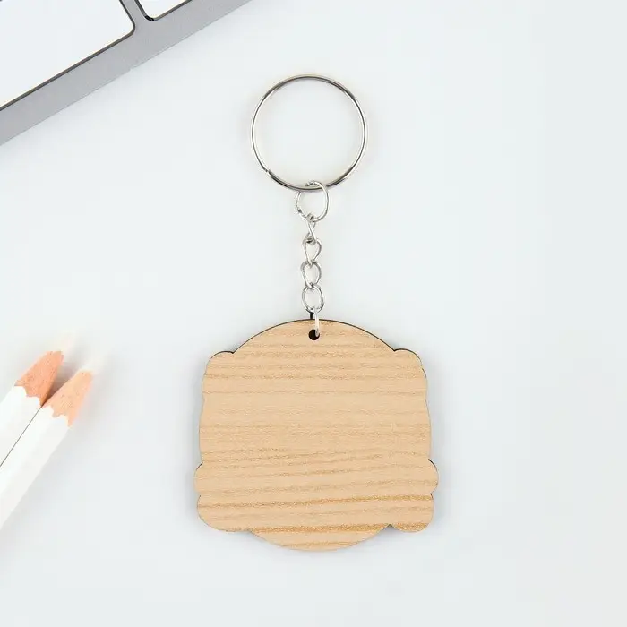 Брелок для ключей деревянный &laquo;Близнецы&raquo;, 4,5 х 6 см