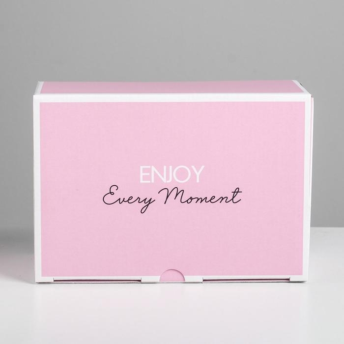 Коробка подарочная сборная, упаковка, &laquo;Believe&raquo;, 22 х 15 х 10 см