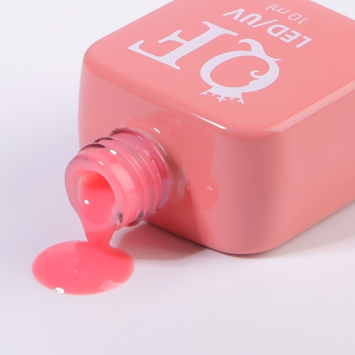 Гель лак для ногтей &laquo;GENTLE&raquo;, 3-х фазный, 10 мл, LED/UV, цвет розовый (10)