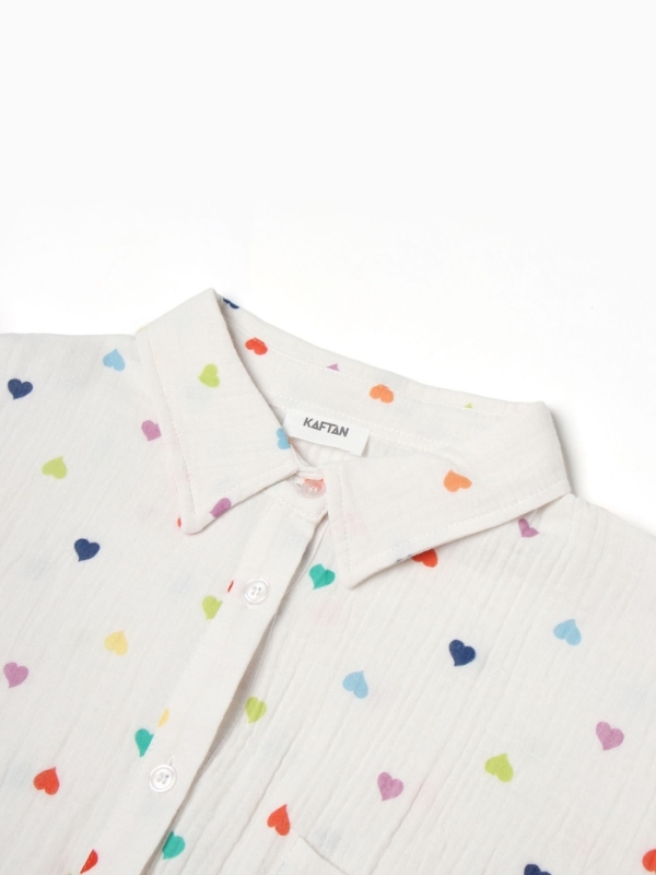 Комплект женский (рубашка, шорты) KAFTAN р. 48-50