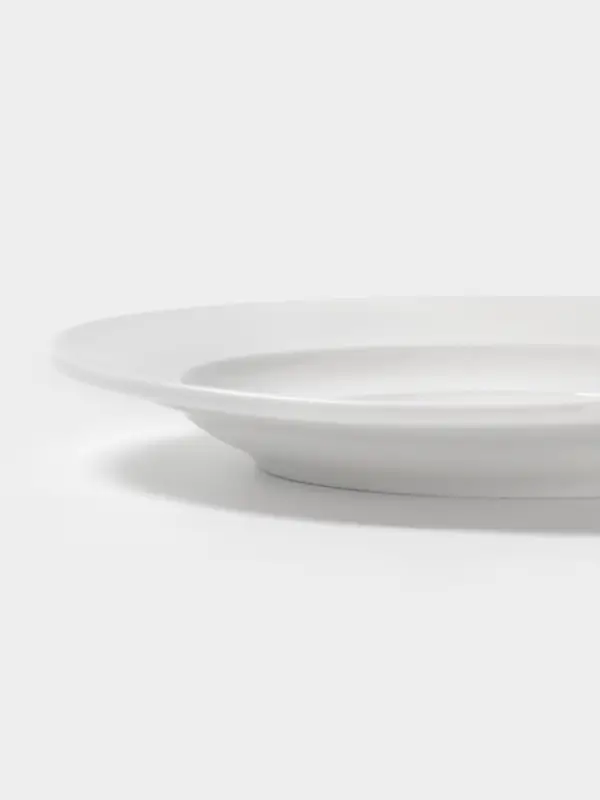 Блюдце Hanna Kn&ouml;vell, d=16.5 см, к бульоннице 300 мл, фарфор, белое