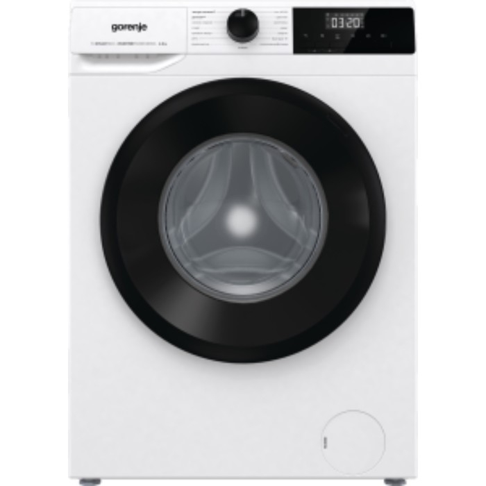 Стиральная машина Gorenje WNHPI60SCSIR, с баком, класс А, 1000 об/мин, до 6 кг, бело-чёрная Стиральная машина Gorenje WNHPI60SCSIR, с баком, класс А, 1000 об/мин, до 6 кг, бело-чёрная