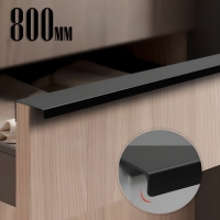 Ручка профильная CAPPIO RT001BL, L=800 мм, м/о 384 мм, цвет черный Ручка профильная CAPPIO RT001BL, L=800 мм, м/о 384 мм, цвет черный