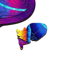 Пазл деревянный фигурный &laquo;&lrm;Магия ночи&raquo;&lrm;, 82 элементов