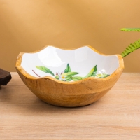 Салатник "Лимоны" дерево манго 20х20х8 см