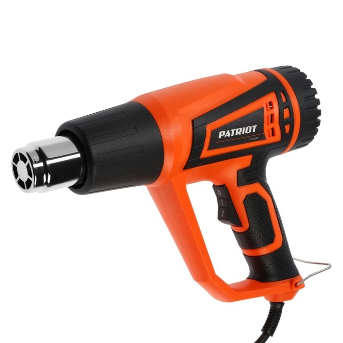 Фен технический PATRIOT HG 201, 2000 Вт, стационарное положение, 300/500 °С, регулировка Фен технический PATRIOT HG 201, 2000 Вт, стационарное положение, 300/500 °С, регулировка
