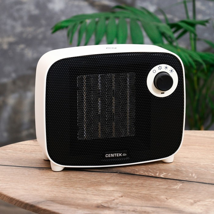 Тепловентилятор Centek CT-6023, керамический, настольный, 1500 Вт, 15 м², серый Тепловентилятор Centek CT-6023, керамический, настольный, 1500 Вт, 15 м², серый