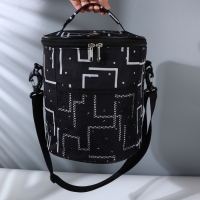 Сумка-футляр «Геометрия», 2 люверса, d = 21 × 23 см, цвет разноцветный Сумка-футляр «Геометрия», 2 люверса, d = 21 × 23 см, цвет разноцветный