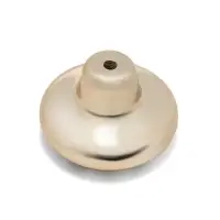 Ручка-кнопка CAPPIO, d=33 мм, цвет золото