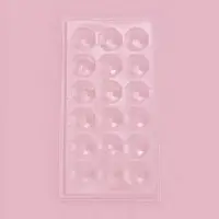 Форма для шоколада и конфет &laquo;Бриллиант&raquo;, 18 ячеек, 22&times;11 см, прозрачная