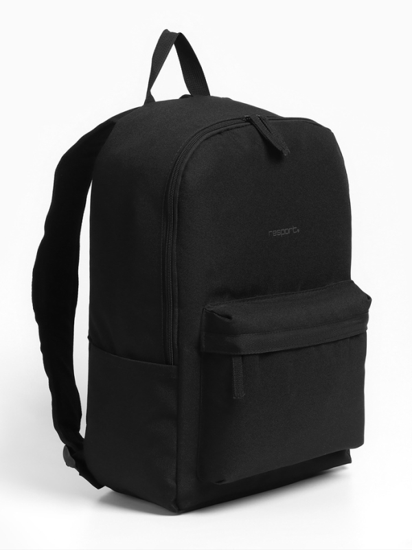 Рюкзак спортивный на молнии, размер универсальный, цвет черный