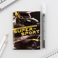 Набор блокнот А6, 32 листа и ручка пиши-стирай &laquo;Будь первым&raquo;