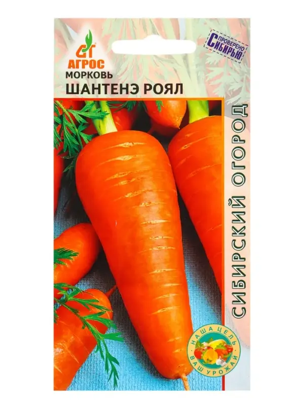 Семена Морковь "Шантенэ Роял" 1 г