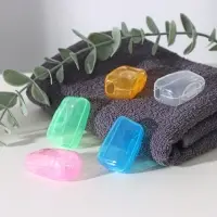 Набор футляров для зубной щётки, 5 шт., 4&times;2&times;1.7 см, пластик, МИКС