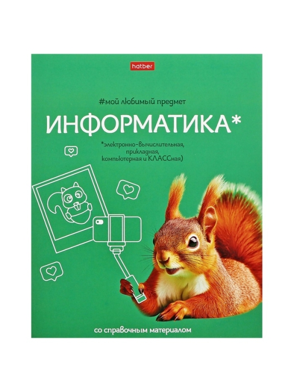 Комплект предметных тетрадей 48 листов, 12 предметов Hatber &laquo;Мой любимый предмет&raquo;, обложка мелованный картон, ламинация Soft-touch, с интерактивным сп...