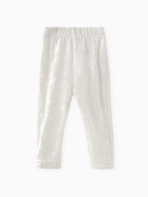 Лосины Крошка Я "Бархат", р. 92-98 см, белый