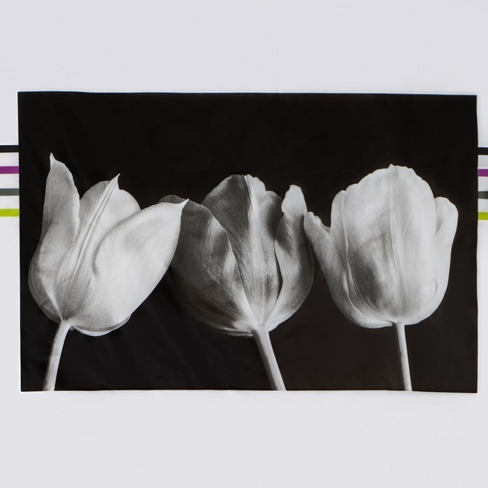 Штора для ванной Доляна &laquo;Белые цветы&raquo;, 180&times;180 см, EVA