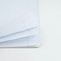 Тетрадь 12 листов в частую косую линейку, А5, на скрепке, блок №1 &laquo;Минимализм&raquo; МИКС