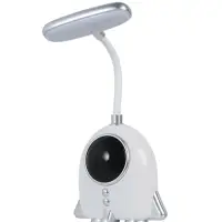 Ночник карандашница "Ракета" 6хLED 3Вт 5V USB АКБ 2 режима 7х11х27 см