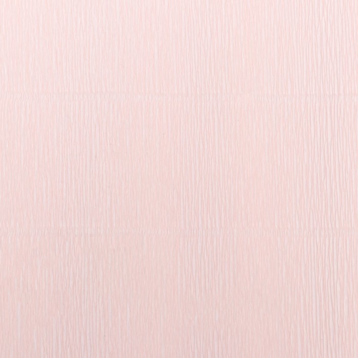 Бумага для упаковки и поделок, гофрированная, розовая, персиковая, однотонная, двусторонняя, рулон 1 шт., 0,5 х 2,5 м