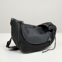 Сумка-переноска "Слинг" для животных, 37 х 20 см, чёрная Сумка-переноска "Слинг" для животных, 37 х 20 см, чёрная