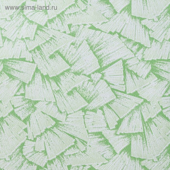 Обои бумажные "Тайга", зелёные, 0,53 x 10,05 м, 4009
