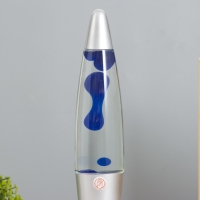 Лава-лампа "Голубые капли" воск, Е14 h=41см RISALUX Лава-лампа "Голубые капли" воск, Е14 h=41см RISALUX