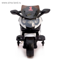 Электромобиль «Спортбайк», цвет белый Электромобиль «Спортбайк», цвет белый