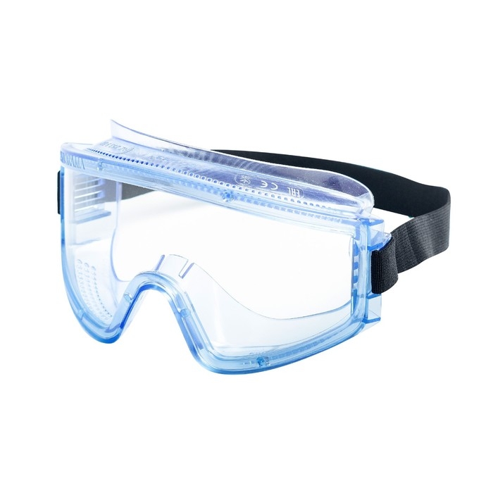 Очки защитные закрытые с прямой вентиляцией ЗП2 PANORAMA super (PС) поликарбонат Очки защитные закрытые с прямой вентиляцией ЗП2 PANORAMA super (PС) поликарбонат
