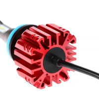 Автолампа светодиодная Н11, 72 Вт, 5000 Лм, 6500 К, IP65, набор 2 шт