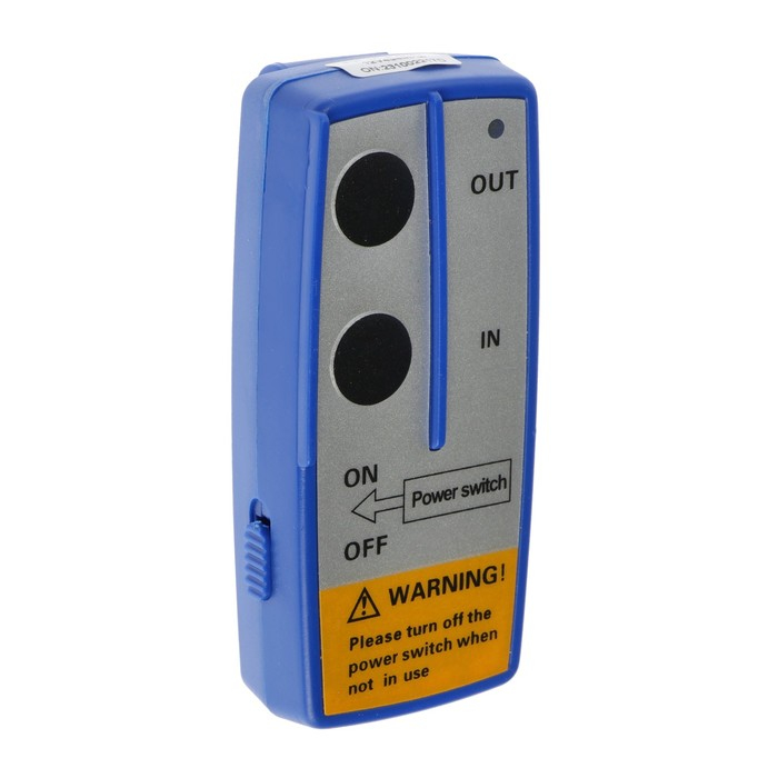 Лебедка электрическая ТУНДРА, 12/24V, 6000 lb (2.7 т), 3 л.с., до 8.5 м/мин, 7.2 мм х 24 м