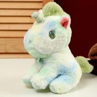 Мягкая игрушка &laquo;Единорог&raquo; 23 см, цвет зелёный