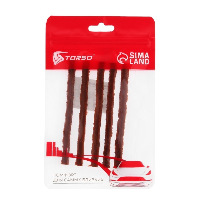 Жгут TORSO для ремонта для бескамерных шин, 100&times;6 мм, набор 5 шт