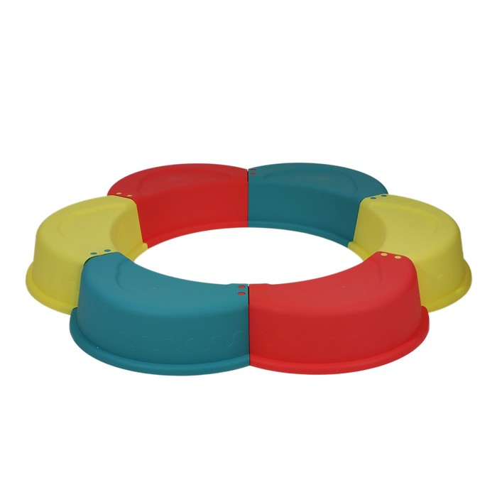 Песочница детская пластиковая, без крышки, 147 × 147 × 18 см, МИКС, «Ромашка» Песочница детская пластиковая, без крышки, 147 × 147 × 18 см, МИКС, «Ромашка»