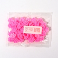 Палетка (соты) для клея, набор - 50 шт, цвет розовый Палетка (соты) для клея, набор - 50 шт, цвет розовый