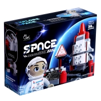 Конструктор &laquo;Большие Блоки. Космос&raquo;, 38 деталей