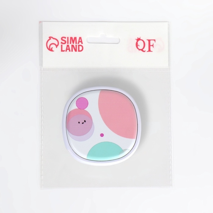 Зеркало складное &laquo;Пузыри&raquo;, 7,5 &times; 7,5 см, цвет разноцветный